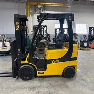 2019 Yale GLC050VX 5000lbs Used Forklift Triple Mast Sideshift 4953 Hours - Picture 1 of 19