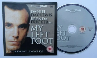 DVD FILM: My Left Foot. Brenda Fricker.Daniel Day-Lewis.2 Academy Awards.Cert 15 - Image 1 of 3
