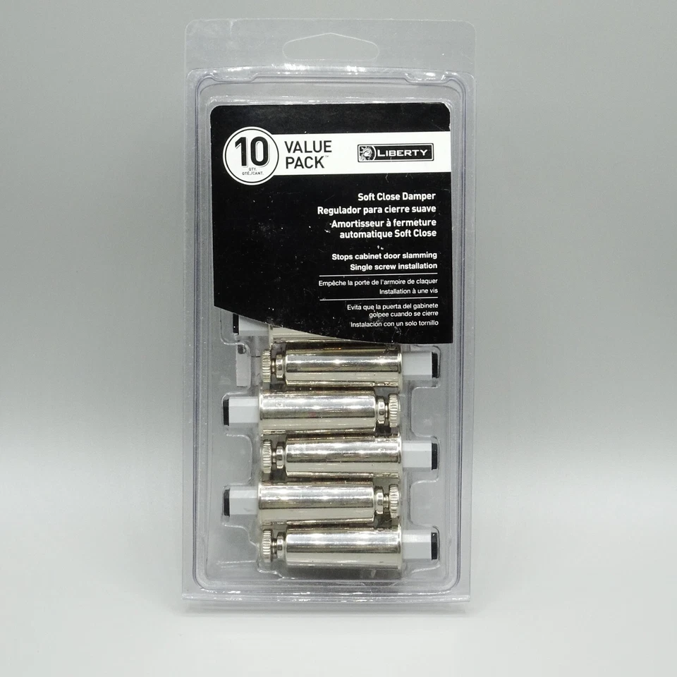 Liberty 790304 Cabinet Door Soft Close Damper 10pk