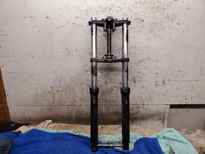 1999 Kawasaki Ninja EX 500 R EX500 500 D Left & Right Fork Forks Triple Tree - Imagem 1 de 4