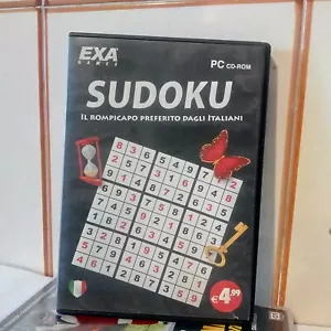 sudoku il rompicapo preferito dagli italiani Pc Cd Rom Ottimo - Picture 1 of 2