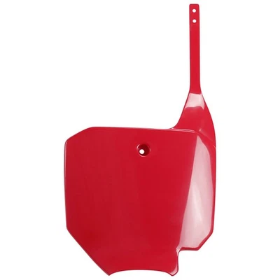 Номерной знак передний UFO 00 CR красный для Honda CR80R 1996-2002 - Изображение 1 из 2