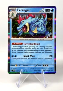 2024 Pokemon Feraligatr 041/162 SV05: Temporal Forces Holo Card - Picture 1 of 8