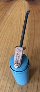 K-P Mfg. Co. Oiler Can Minneapolis Minnesota Pump Action Vintage 5" “RESTORED” - Picture 1 of 7