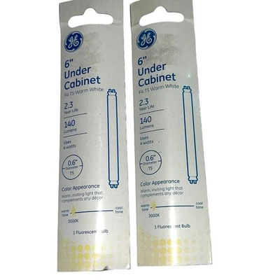 (Lot Ld 2) T5 Bulb 6" Warm White F4 Fluorescent NEW - Image 1 of 3