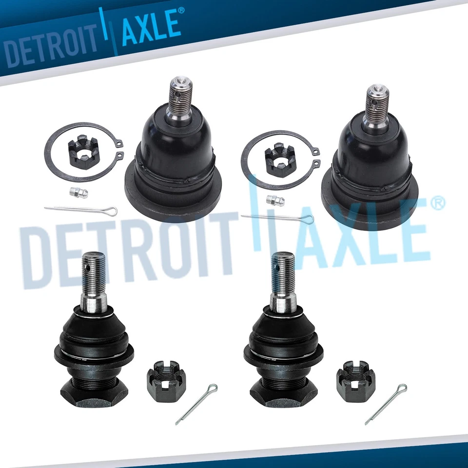 Front Upper Lower Suspension Ball Joints for 1998 - 2004 Nissan Frontier Xterra - Image 1 of 4