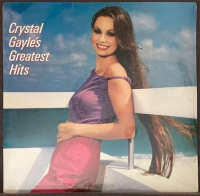 CRYSTAL GAYLE GREATEST HITS~SEALED ORIG 1983 LP~WOMAN IN ME~HALF THE WAY~COUNTRY - Image 1 of 3
