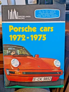 Porsche cars 1972 -1975 Brooklands R. M. Clarke Free Shipping - Picture 1 of 1