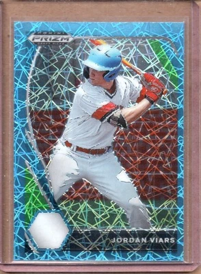 2021 PANINI PRIZM DRAFT PICKS JORDAN VIARS BLUE PRIZM   (NM/MT) - Image 1 of 2