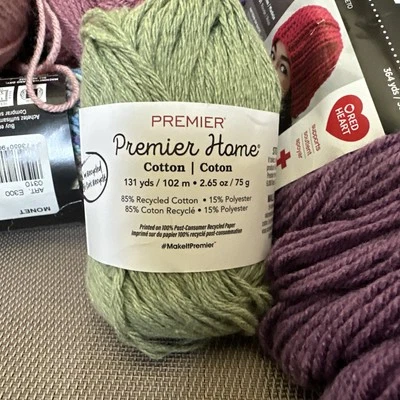 Hilo de algodón Premier Yarns Home - Solid-Sage, 38-15 Foto 1 de 3