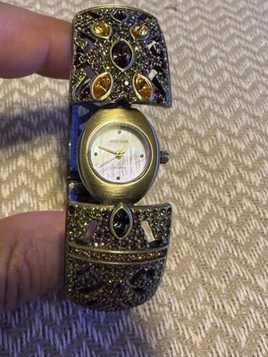 Impresionante reloj pulsera brazalete Heidi Daus hermoso 🔥🔥🔥 Foto 1 de 4