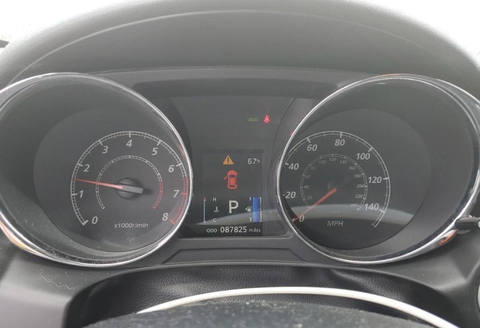 Outlander Sport 2012 equipo original velocímetro calibre grupo 87 k millas Mitsubishi Foto 1 de 4