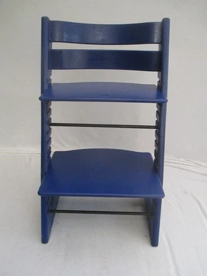 Stokke tripp trapp Treppenstuhl in blau - Bild 1 von 4