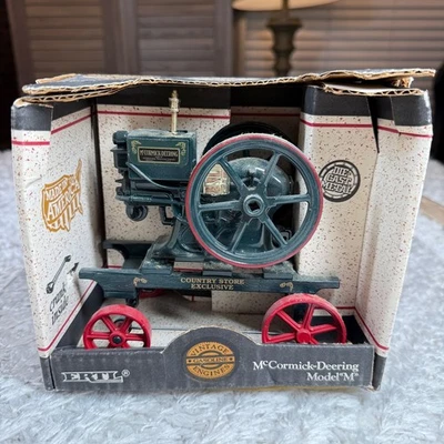 ERTL 4351 1990 McCormick Deering Model M Vintage Gasoline Replica 1/6 Scale - Image 1 of 4
