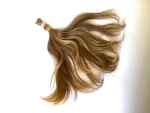 Virgin Human haircut blonde ponytail young girl 12" - Picture 1 of 11