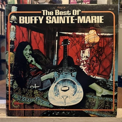 [FOLK]~EXC 2 DOUBLE LP~BUFFY SAINTE MARIE~The Best Of~[1970~VANGUARD~Issue] - Image 1 of 4
