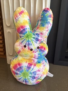 Peeps Bunny Plush Tie Dye 16" - Picture 1 of 3