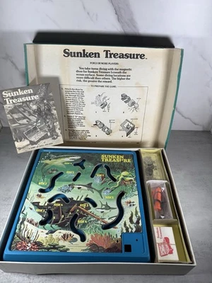 Vintage 1976 Milton Bradley Sunken Treasure Board Game NEW IN BOX - Image 1 of 4