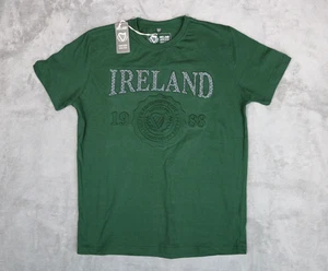 Neu mit Etikett Irland Limited Edition Vintage Apparel Embossed Green T-Shirt M - Bild 1 von 6
