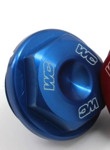 Works Connection Rear Master Cylinder Cover Blue #21-760 KTM/Husqvarna - Image 1 of 1