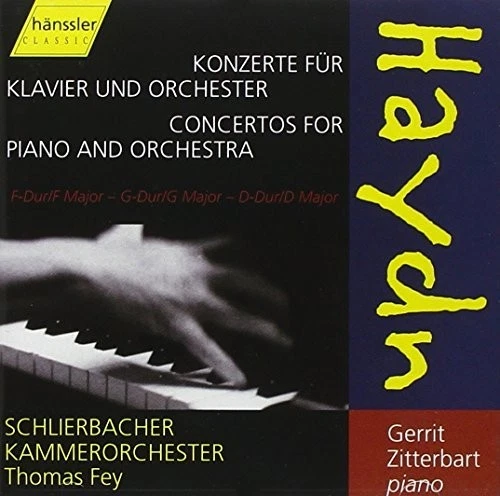ZITTERBART FEY Concertos for Piano and Orchestra (Fey, Zitterbart) (CD) Album - Image 1 of 1