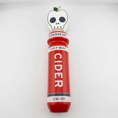 Rhinegeist Brewery Cidergeist Tap Handle Cincinnati Ohio Craft Beer Keg Draft - Image 1 of 4