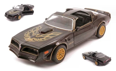 MODELLINO AUTO STATICO GREENLIGHT PONTIAC FIREBIRD TRANS AM STARLITE NERO 1/24 - Immagine 1 di 4