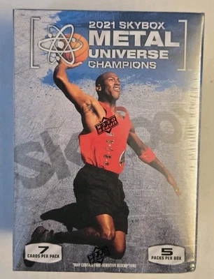 Skybox Metal Universe Champions 2021 cubierta superior caja bláster nueva y sellada de fábrica Foto 1 de 4
