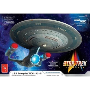 1/1400 AMT Star Trek NG U.S.S. Enterprise NCC-1701-C #AMT1332M/12 - Picture 1 of 5