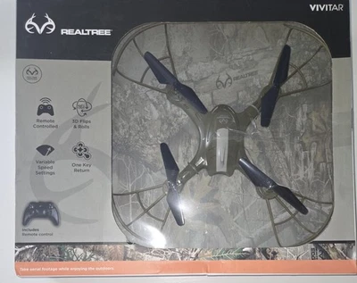 Vivitar Realtree Quadcopter Drone DRC088-CM New - Image 1 of 4