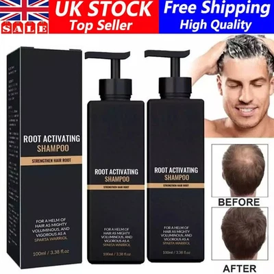 1/2X Spartan Shampoo Spartan Root Activator Shampoo Mane Root Activator for Hair