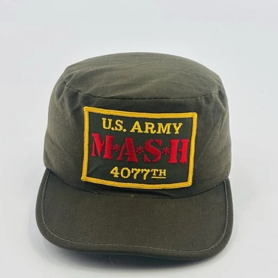 Sombrero de Colección Años 80 MASH 4077 Ejército Mediano 20th Century Fox TV Show Militar Años 70’s Foto 1 de 4