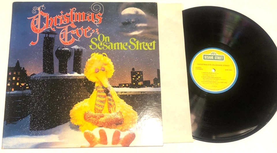 Christmas Eve On Sesame Street Lp gatefold TV Frank Oz Jim Henson Vg+ - Image 1 of 4
