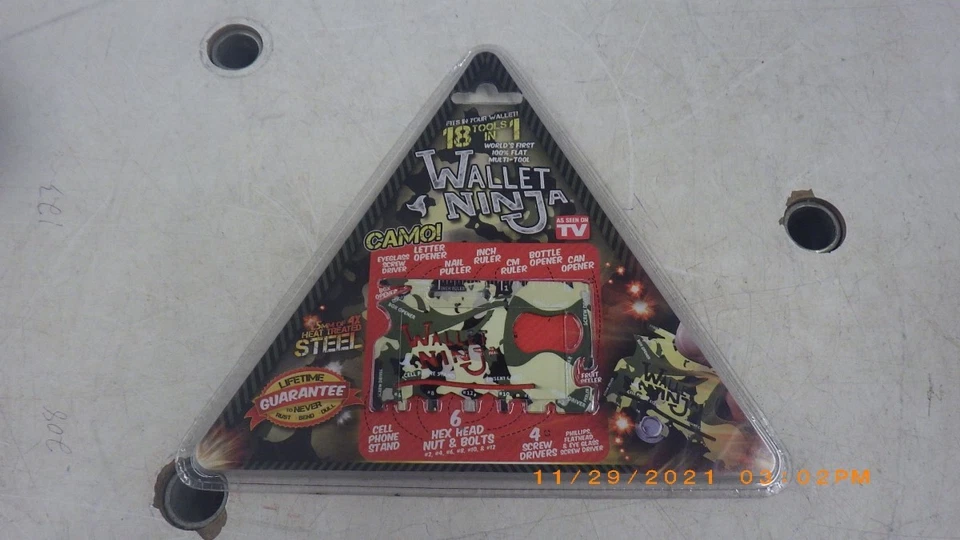 CARTERA NINJA HERRAMIENTA MULTIUSOS (TDY013197) Foto 1 de 1