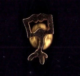 Disney Trading Pins 4823 Gold Dancing Music Stand Pin - Image 1 of 1