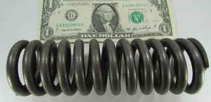 1 Stück große Stahl-Spiraldruckfeder, 6,00 Zoll lang x 1,916 Zoll Durchmesser flache Enden - Bild 1 von 6