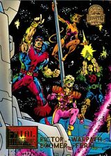 ✺New✺ 1994 MARVEL UNIVERSE Card RICTOR WARPATH BOOMER FERAL Fatal Attractions