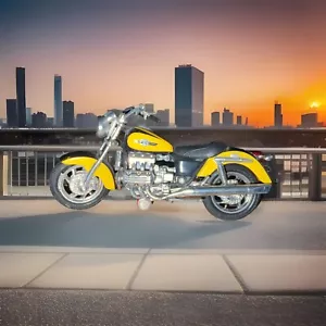 Vintage Honda Valkyrie F6C Flat 6 1:18 Die Cast Model Yellow/Black - Picture 1 of 5