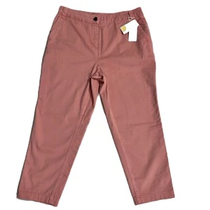 Neu mit Etikett Boden Damenhose Größe 10P glorreicher britischer Stil hoher Bund rosa koralle rose - Bild 1 von 15