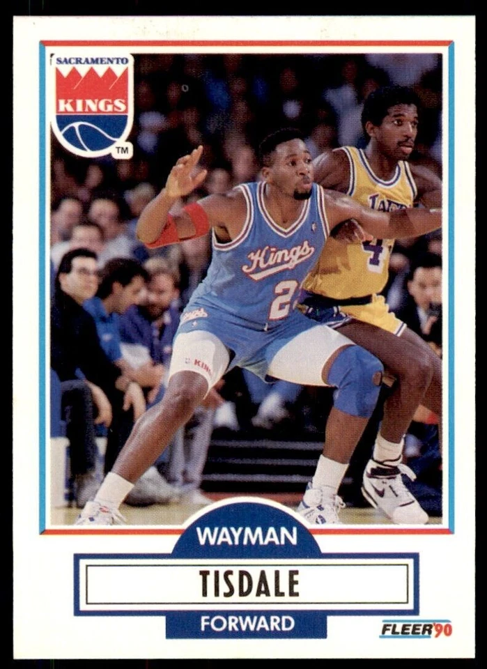 1990-91 Fleer Wayman Tisdale . Sacramento Kings #167 - Image 1 of 2