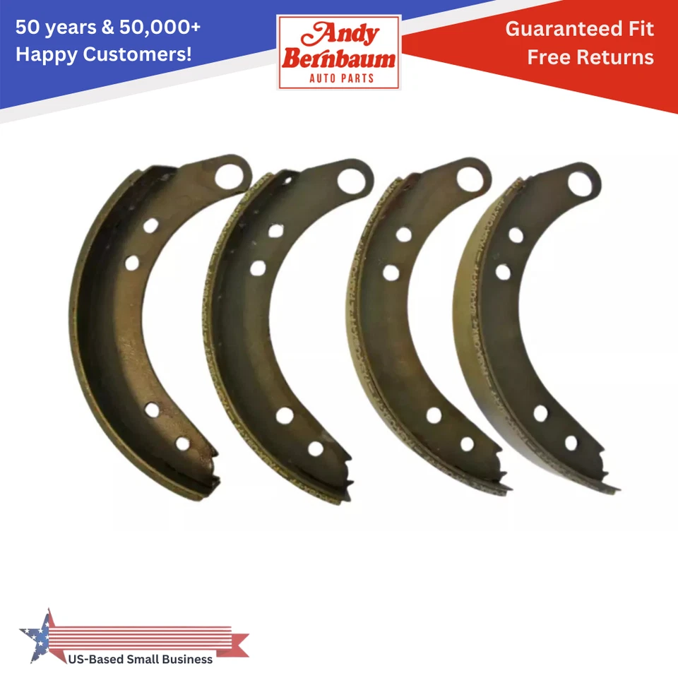 Juego de zapatas de freno de tambor de rueda traseras de 11 pulgadas para Dodge Truck serie C-1 C-3 1954-1956 Foto 1 de 3