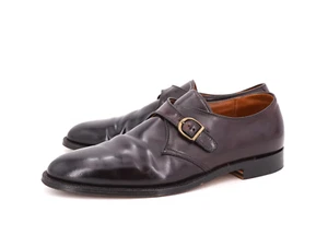 $934 | MOCASSINO ALDEN 12 C BORDEAUX SHELL CORDOVAN MONK STRAP ABERDEEN ULTIMO - Foto 1 di 15
