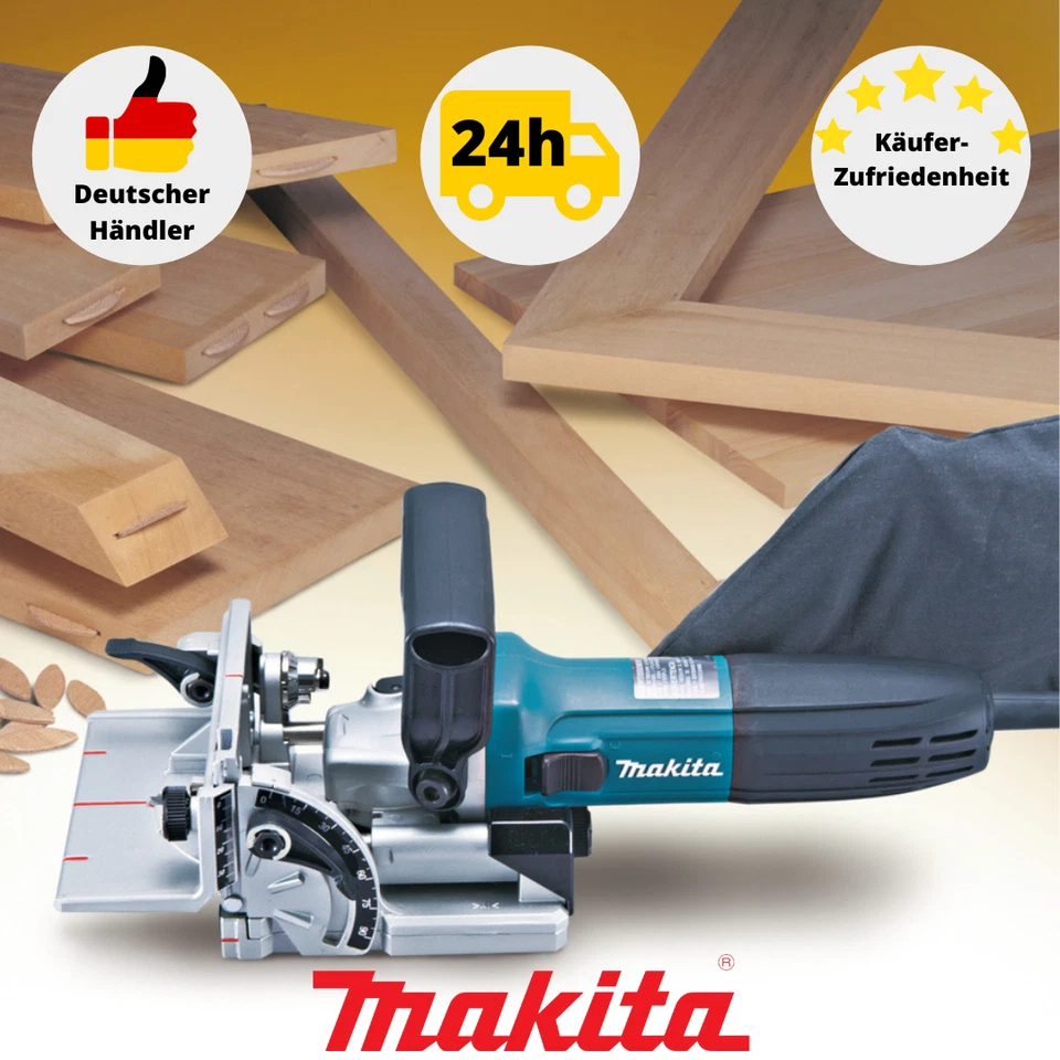 Makita PJ7000J Nutfräse - 700 W, 100 mm