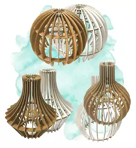 LÁMPARA DE TECHO COLGANTE EN CARTÓN DIY. ILUMINACIÓN, DECORACIÓN - Imagen 1 de 13