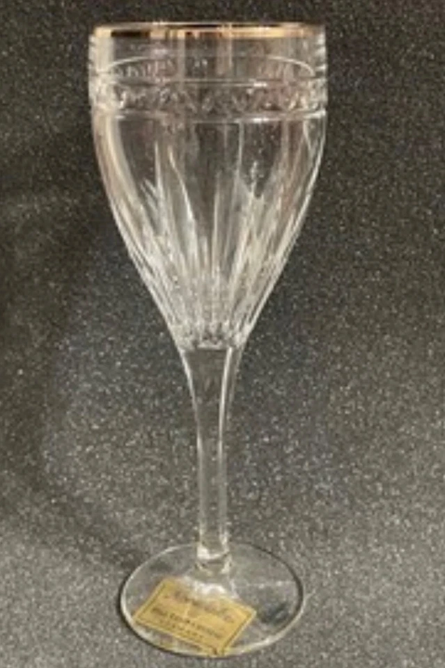 NUEVO Noritake CHRISTIANA PLATINUM Cristal VIDRIO DE VINO (S) - NUEVO CON ETIQUETAS - HECHO EN ALEMANIA Foto 1 de 1