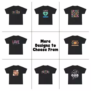 Faith Inspired Women's Christian Shirts Religious Inspirational Bible Verses Top - Picture 1 of 36