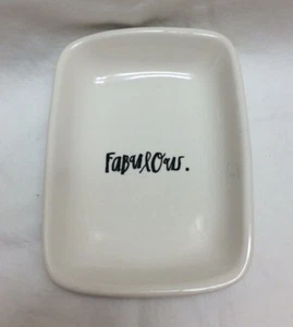 Rae Dunn FABULOSO Jabonera Porta Baratijas Magenta Colección Artesanal NUEVO - Imagen 1 de 3