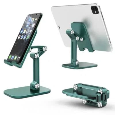 Desk Mobile Phone Holder Bracket for Iphone Ipad Tablet Flexible Folding Lazy De - Image 1 of 4