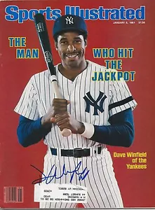 **GFA Sports Illustrated *DAVE WINFIELD* Firmado por la revista SI AD1 COA** - Imagen 1 de 1