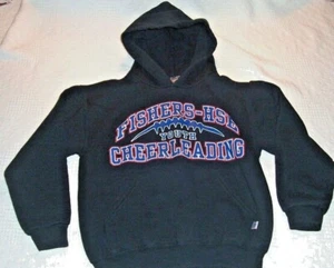 (S112)  Fishers (Indiana)  Youth Cheerleading (Heavy) Sweatshirt - Size Youth S - Picture 1 of 3